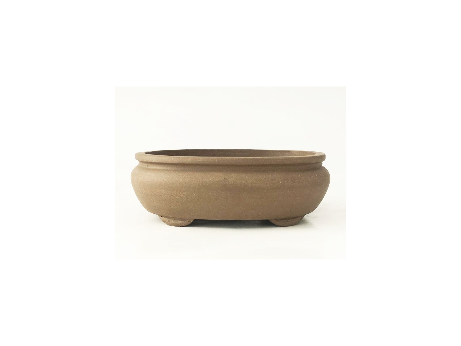 Tiesto oval 25 cm Yixing, maceta ceramica