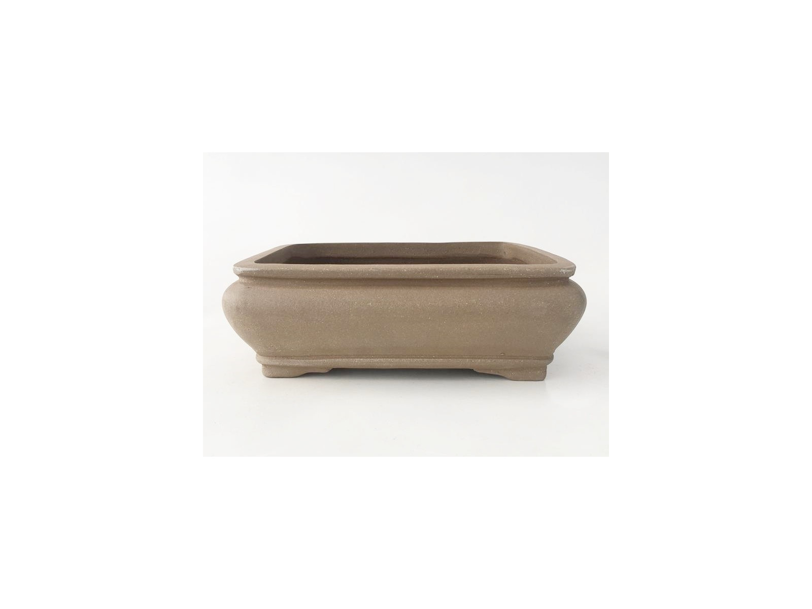 Tiesto rectangular 26 cm Yixing, maceta ceramica