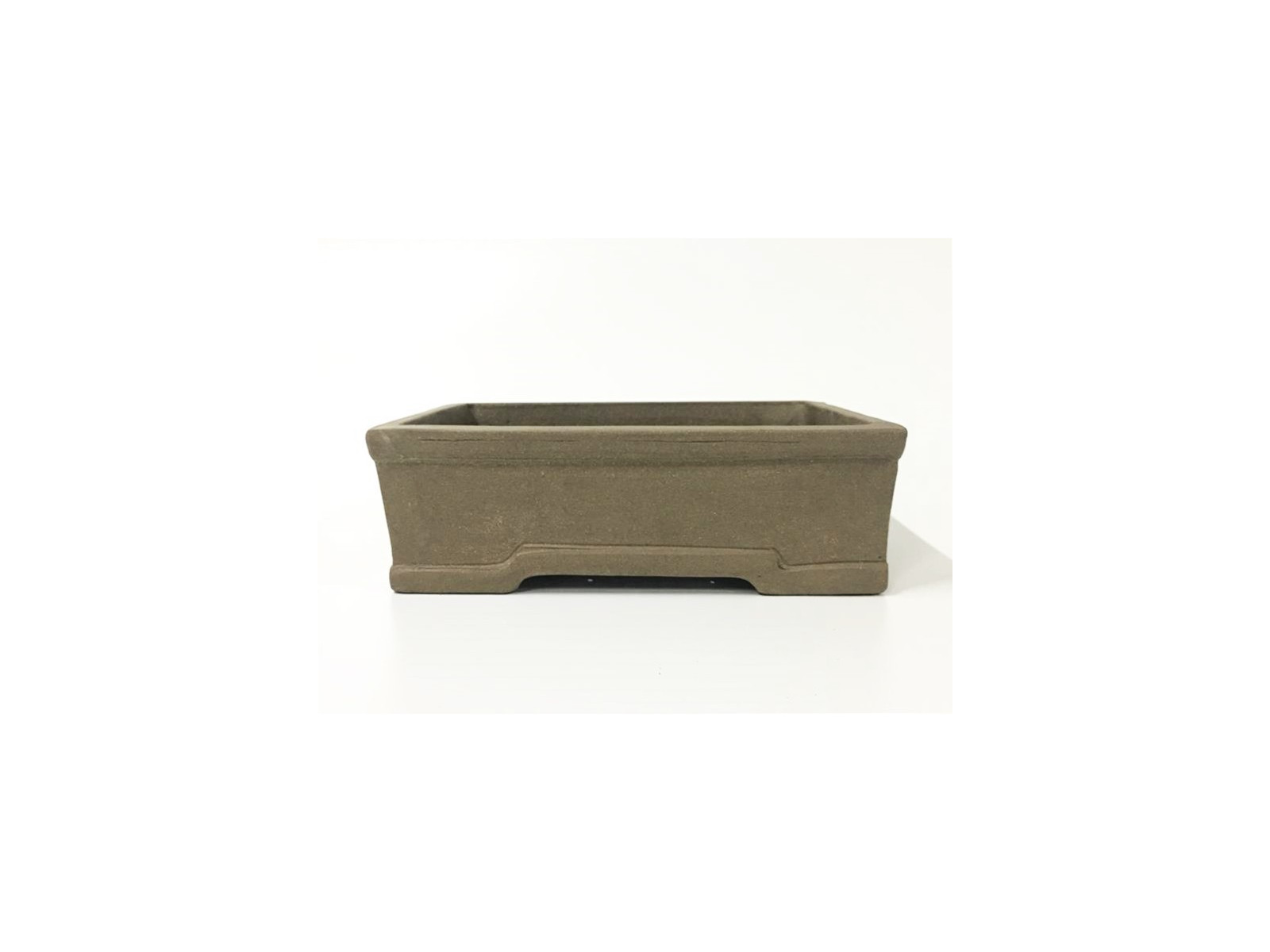 Tiesto rectangular 25.5 cm Yixing para bonsai