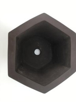 Tiesto hexagonal cascada 15 cm