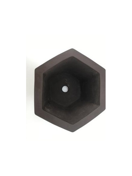 Tiesto hexagonal cascada 15 cm