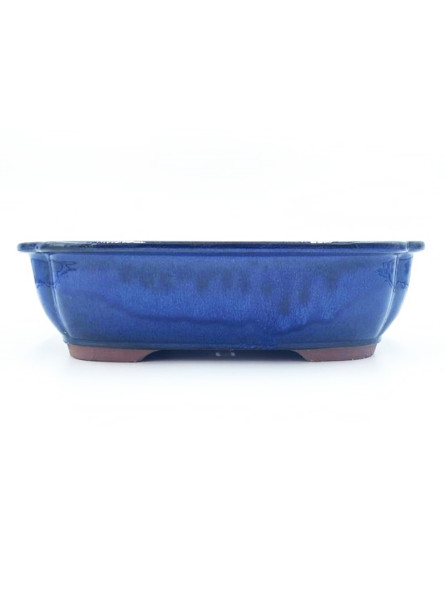 Tiesto ovalado 37.5 cm azul 23649