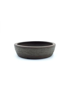 Tiesto redondo 12.5 cm sin esmaltar 14067 bonsai