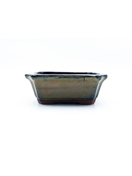 Tiesto rectangular 16 cm ocre 13787/10