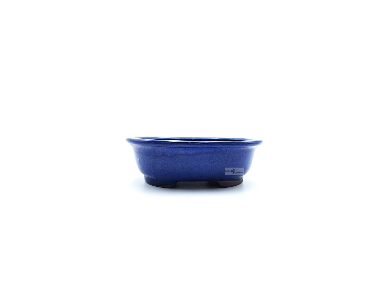 Tiesto ovalado 18 cm azul 13788/16 para bonsai