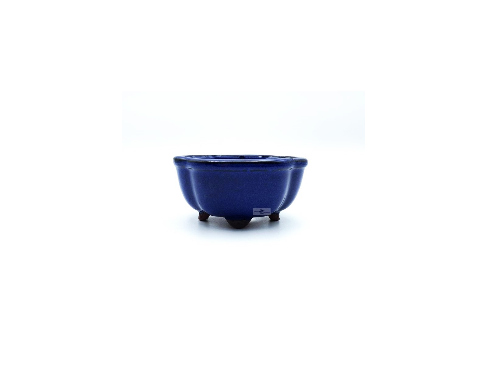 Tiesto flor/mokko 12 cm azul 13452/16