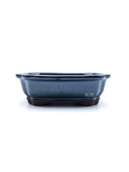 Tiesto rectangular 18 cm azul 13788/14
