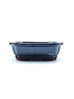 Tiesto rectangular 18 cm azul 13788/14