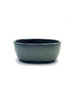 Tiesto ovalado 11 cm Yokkaichi verde 13732/37