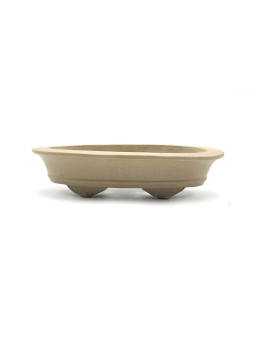 Tiesto ovalado 20 cm sin esmaltar 76764 bonsai