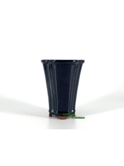 Tiesto redondo cascada 11 cm azul 10283/1