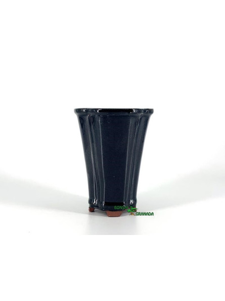 Tiesto redondo cascada 11 cm azul 10283/1