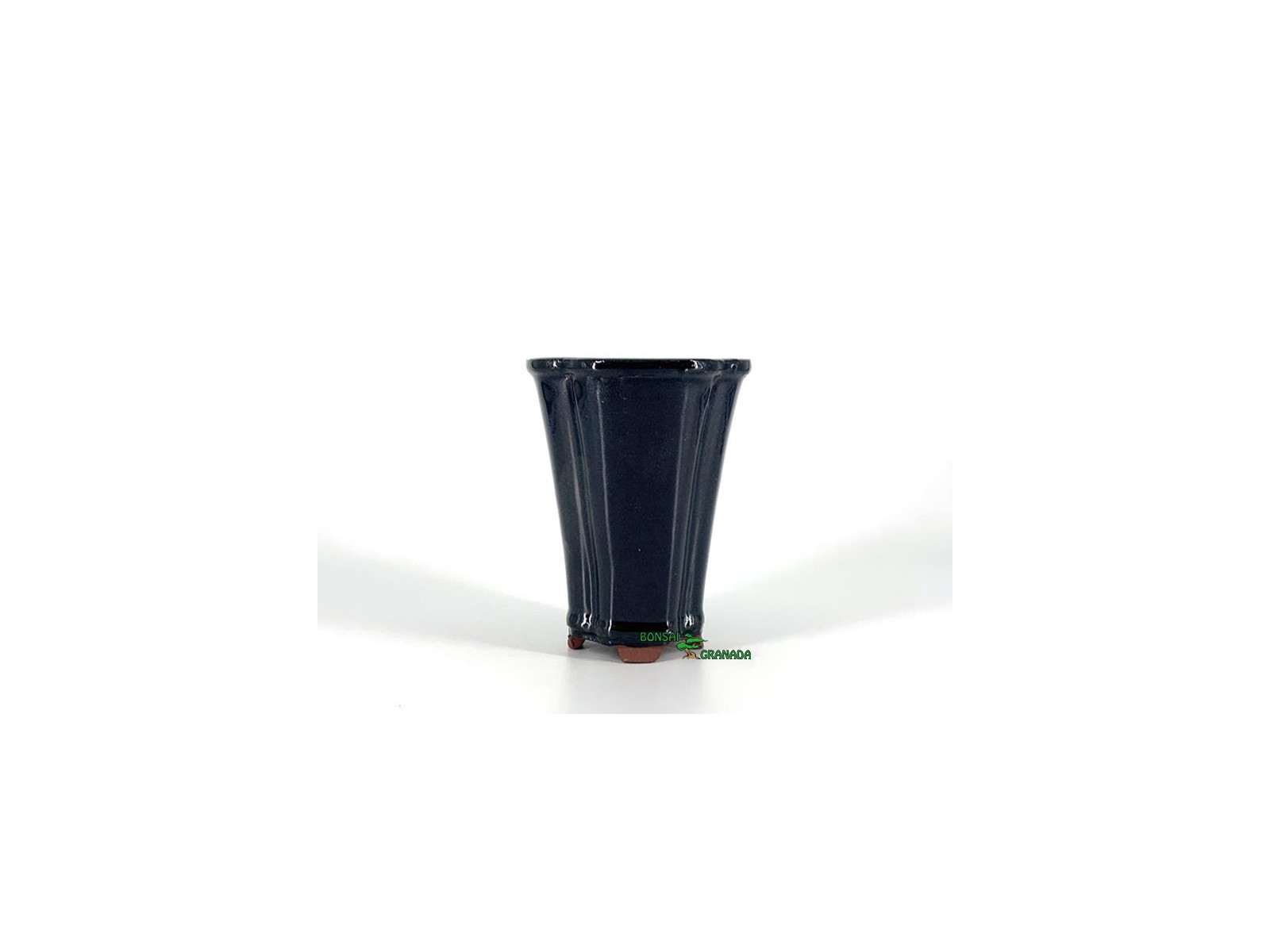 Tiesto redondo cascada 11 cm azul 10283/1