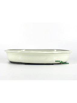 Tiesto ovalado 28.5 cm Yokkaichi crema 10217