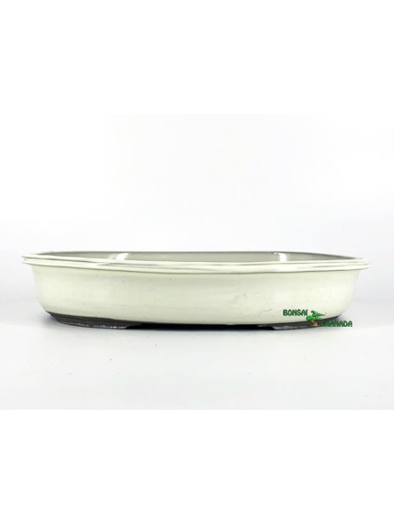 Tiesto ovalado 28.5 cm Yokkaichi crema 10217