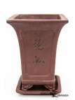 Tiesto cuadrado cascada para bonsai
