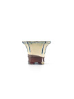 Tiesto cuadrado 8 cm crema 55534/6