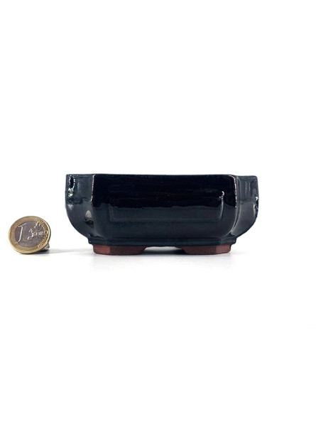 Tiesto rectangular 11 cm marrón 13738/10 para bonsai