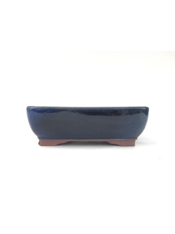 Tiesto rectangular 26 cm azul