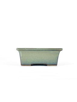 Tiesto rectangular 14 cm Yokkaichi verde 13782