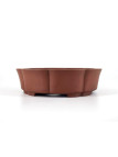 Tiesto redondo flor 18 cm sin esmaltar 12119