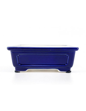 Tiesto rectangular 12.5 cm azul Yixing 12080