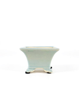 Tiesto cuadrado 8.5 cm celeste Yixing 12088