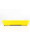 Tiesto rectangular 24 cm amarillo Yixing 12064