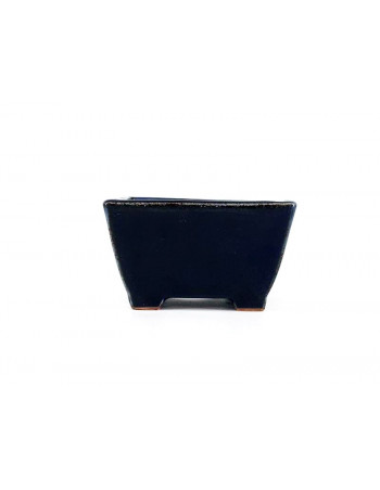 Tiesto cuadrado 9,5 cm azul checo 12225