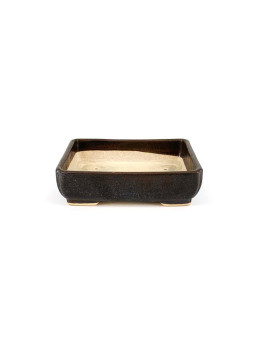 Tiesto rectangular 13,5 cm marrón 12216