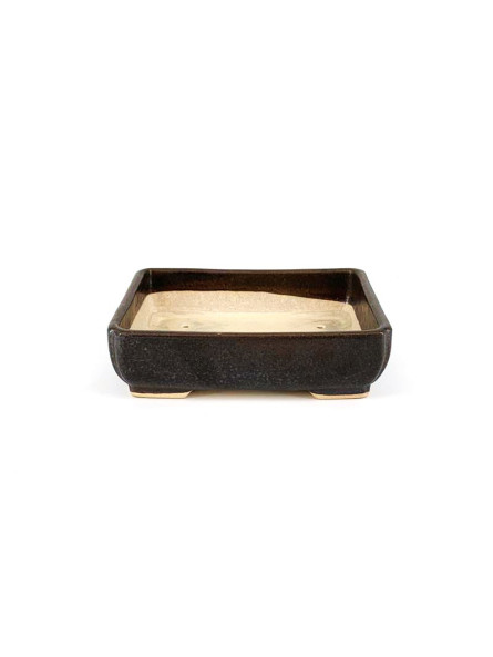 Tiesto rectangular 13,5 cm marrón 12216
