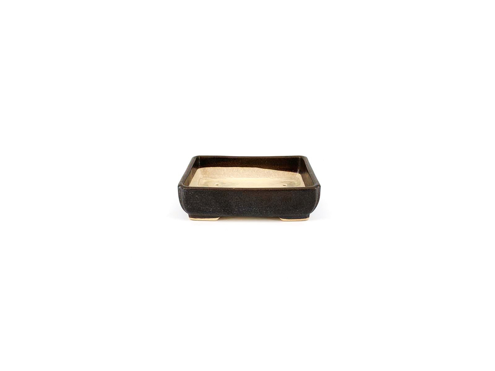 Tiesto rectangular 13,5 cm marrón 12216