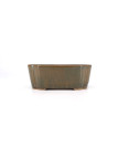 Tiesto rectangular 12 cm verde-marron checo 12198