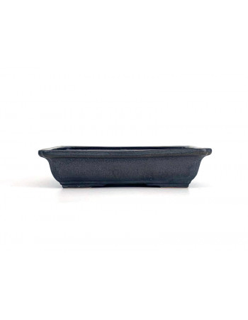 Tiesto rectangular 18 cm gris oscuro 12252