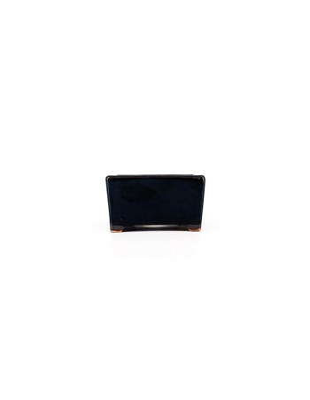 Tiesto cuadrado 8,5 cm marron oscuro checo 12203