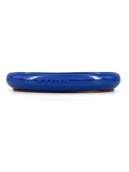 Tiesto ovalado 35 cm 18242 azul
