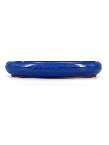 Tiesto ovalado 35 cm 18242 azul