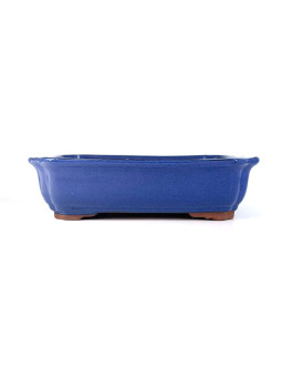 Tiesto rectangular 30 cm 18264 azul