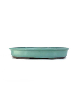 Tiesto ovalado 34,5 cm 18271 Yokkaichi verde