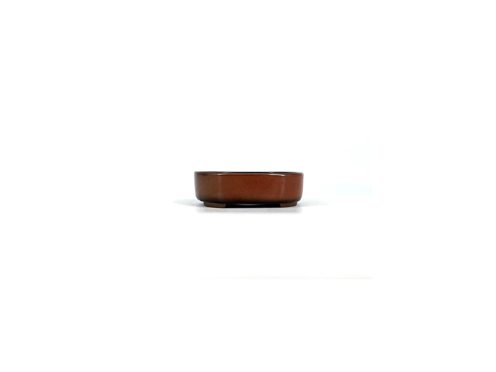 Tiesto ovalado 10.5 cm 13732/59 Yokkaichi rojo