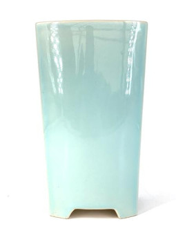 Tiesto cuadrado cascada 12 cm 18357 Yixing aguamarina