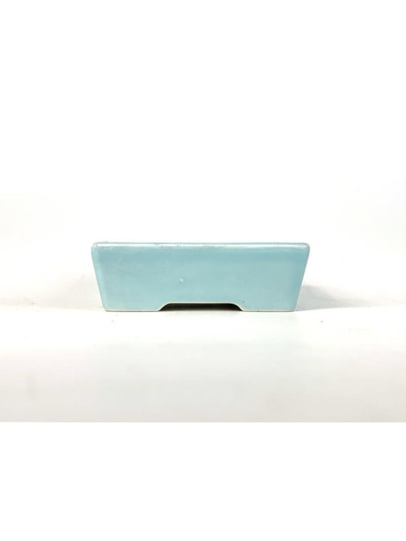 Tiesto rectangular 14'5 cm 18323/1 Yixing celeste