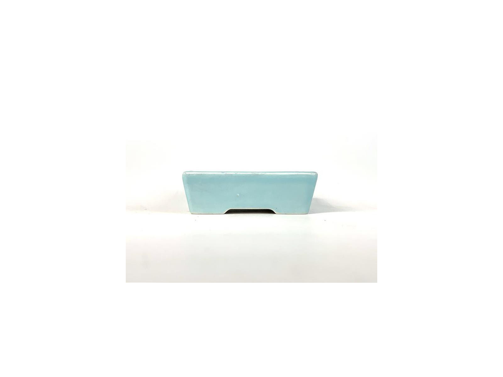Tiesto rectangular 14'5 cm 18323/1 Yixing celeste