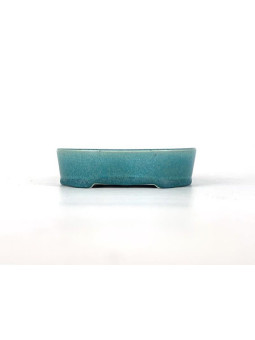 Tiesto ovalado 15 cm 18296/1 Yixing aguamarina