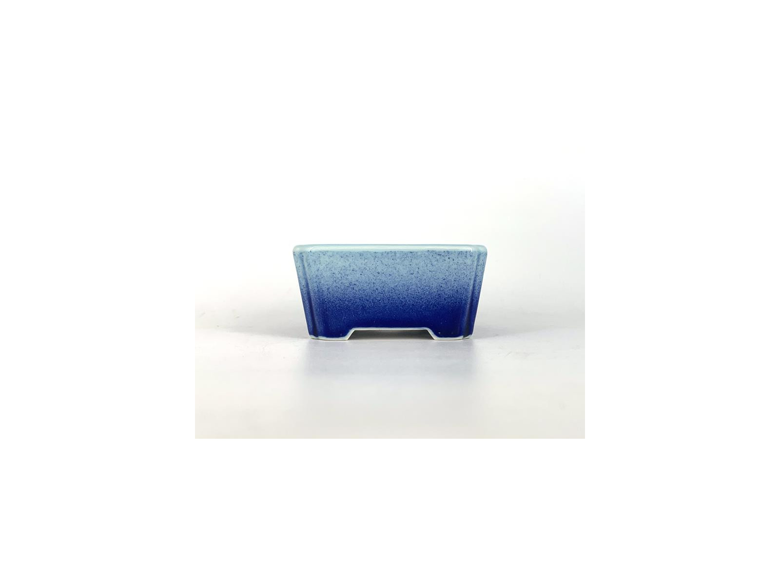 Tiesto cuadrado 12 cm 18354/1 Yixing celeste - azul oscuro