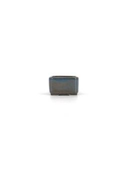Tiesto cuadrado 6 cm 18348/3 Yixing azul - marrón