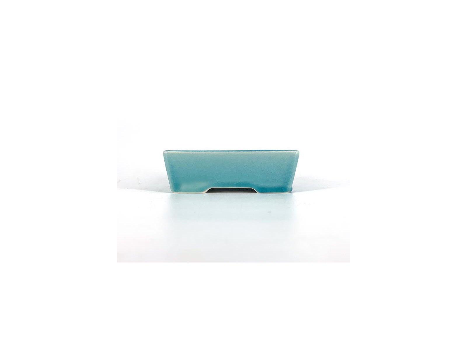 Tiesto rectangular 14'5 cm 18323/3 Yixing aguamarina
