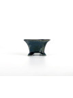 Tiesto cuadrado 8 cm 18345/2 Yixing verde óxido