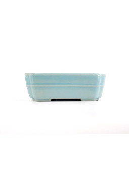 Tiesto rectangular 16 cm  18317/1  Yixing aguamarina