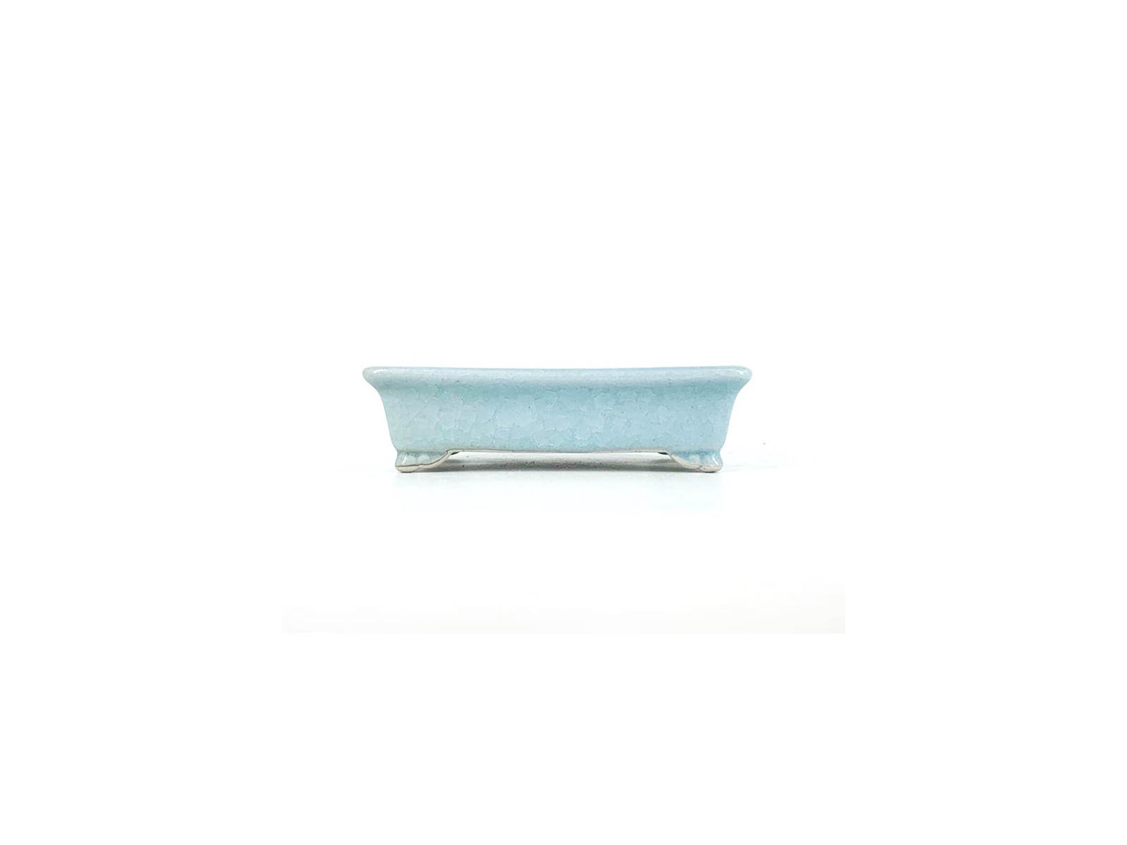 Tiesto rectangular 14 cm  18314/3  Yixing aguamarina